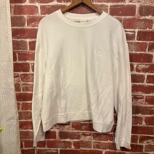Cherokee woman’s  Cream Crewneck Sweater